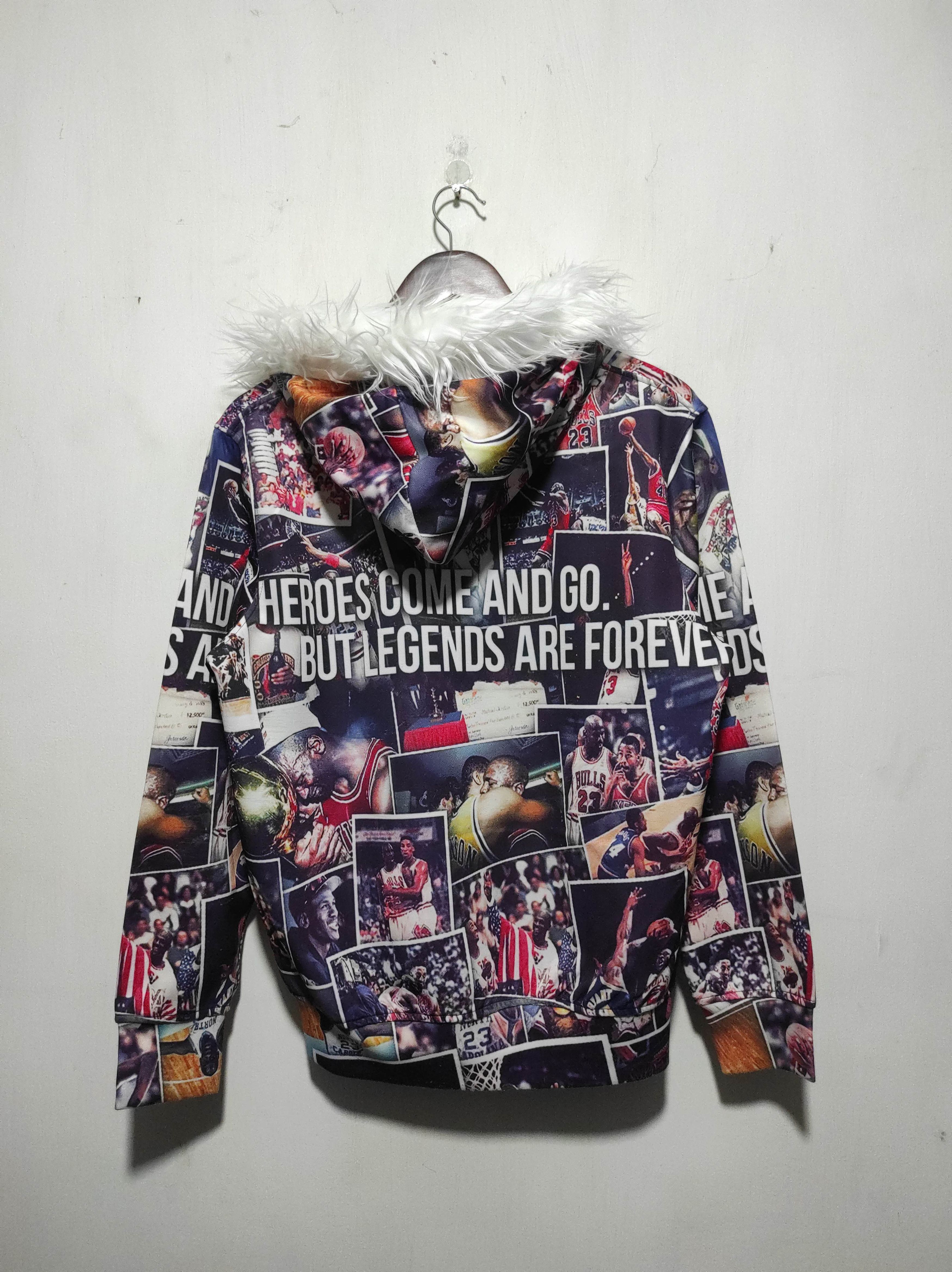 Hysteric Glamour Michael Jordan by Sunny Fur Hoodie i6w9 Lgb Style Size US M / EU 48-50 / 2 - 12 Thumbnail