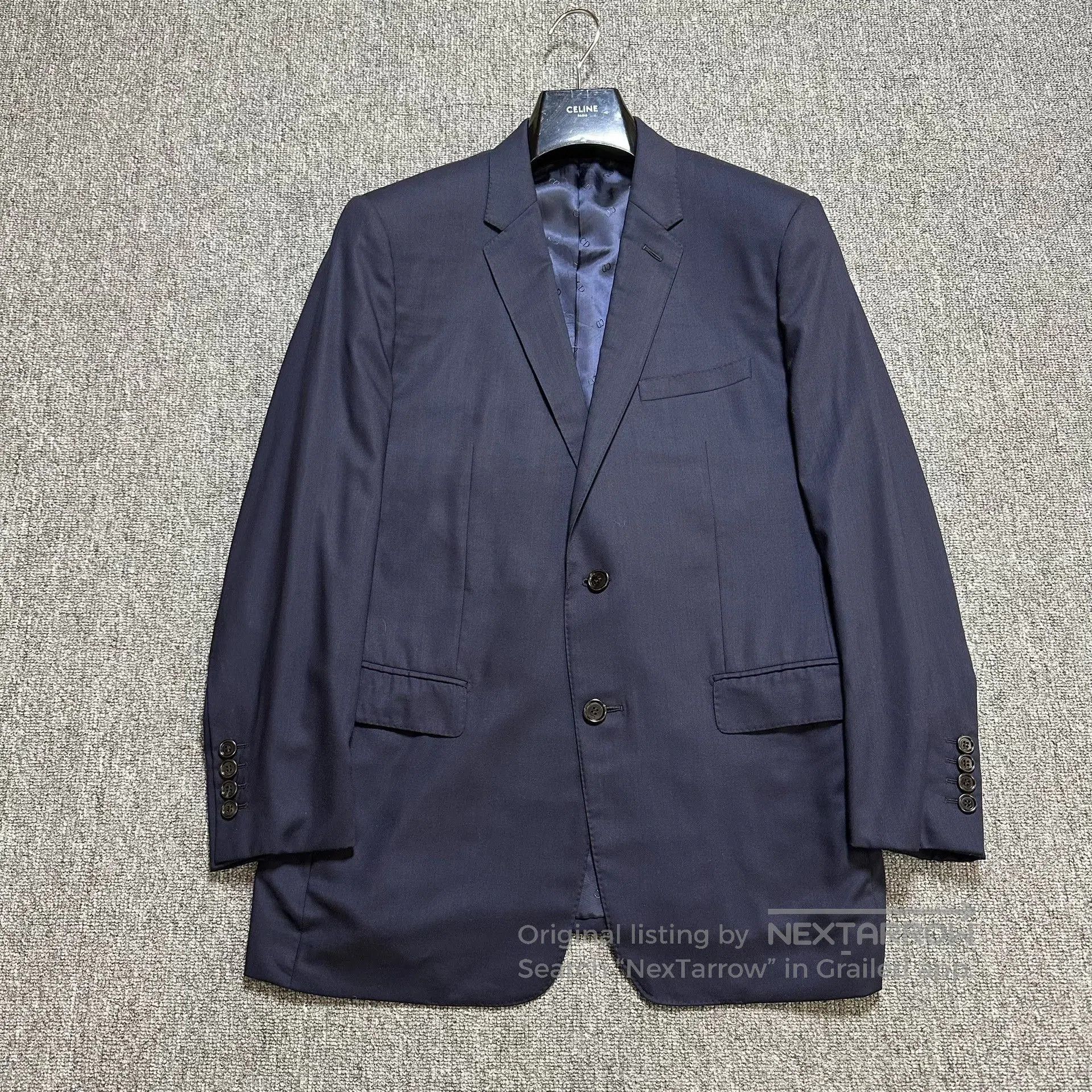 Dior Dior Navy Cashmere Suit Set. Size US L / EU 52-54 / 3 - 1 Thumbnail