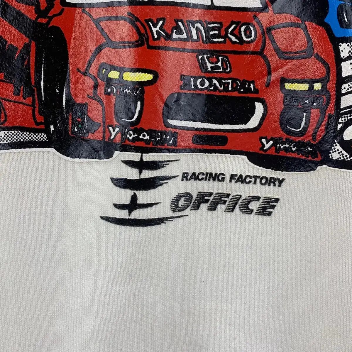 Vintage Vintage 90’ HONDA NSX RACING Manga Anime Sweatshirt Size US L / EU 52-54 / 3 - 3 Thumbnail