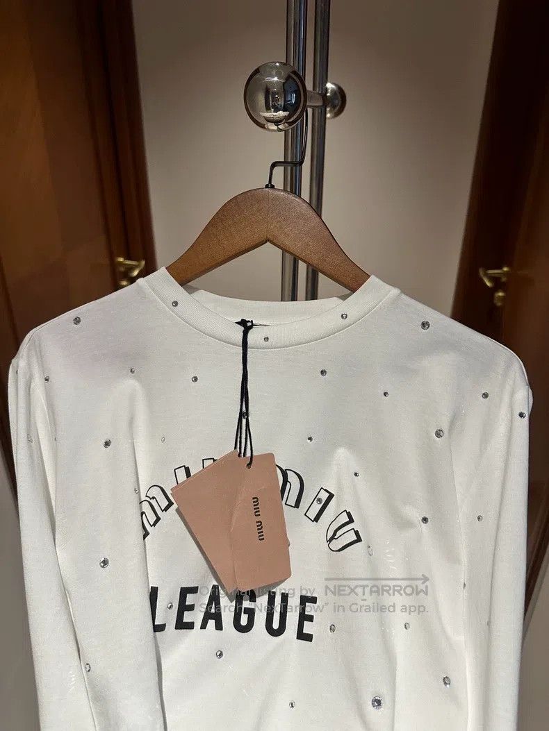 Miu Miu Miu Miu Size XS Crop Tops Size XS / US 0-2 / IT 36-38 - 3 Thumbnail