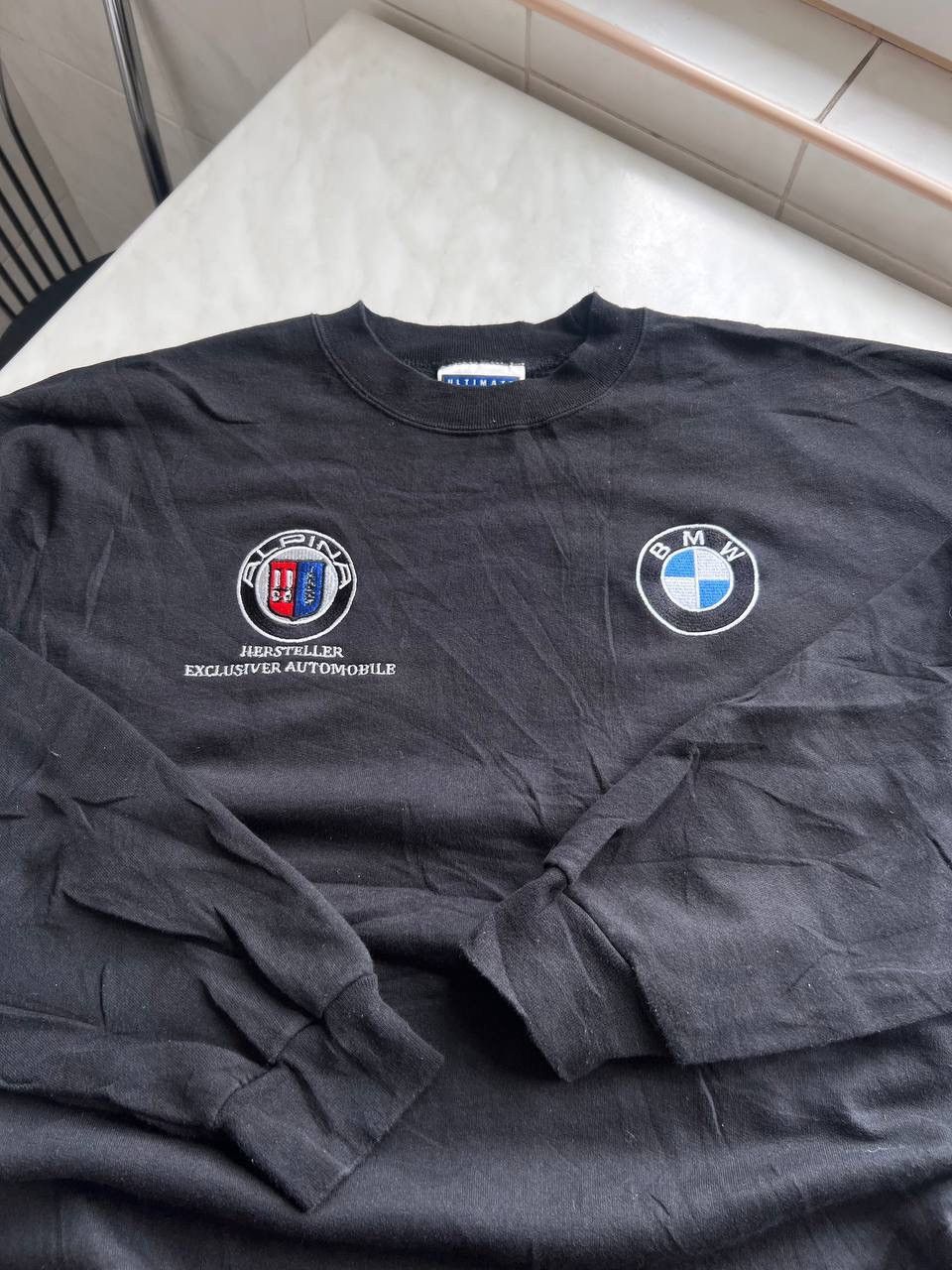 BMW Vintage BMW Racing Sweatshirt 1990s Crewneck Size US L / EU 52-54 / 3 - 3 Thumbnail