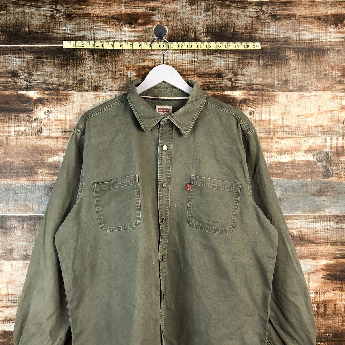 Levi's Levis vintage Green jacket #A2552 Size US XL / EU 56 / 4 - 2 Thumbnail