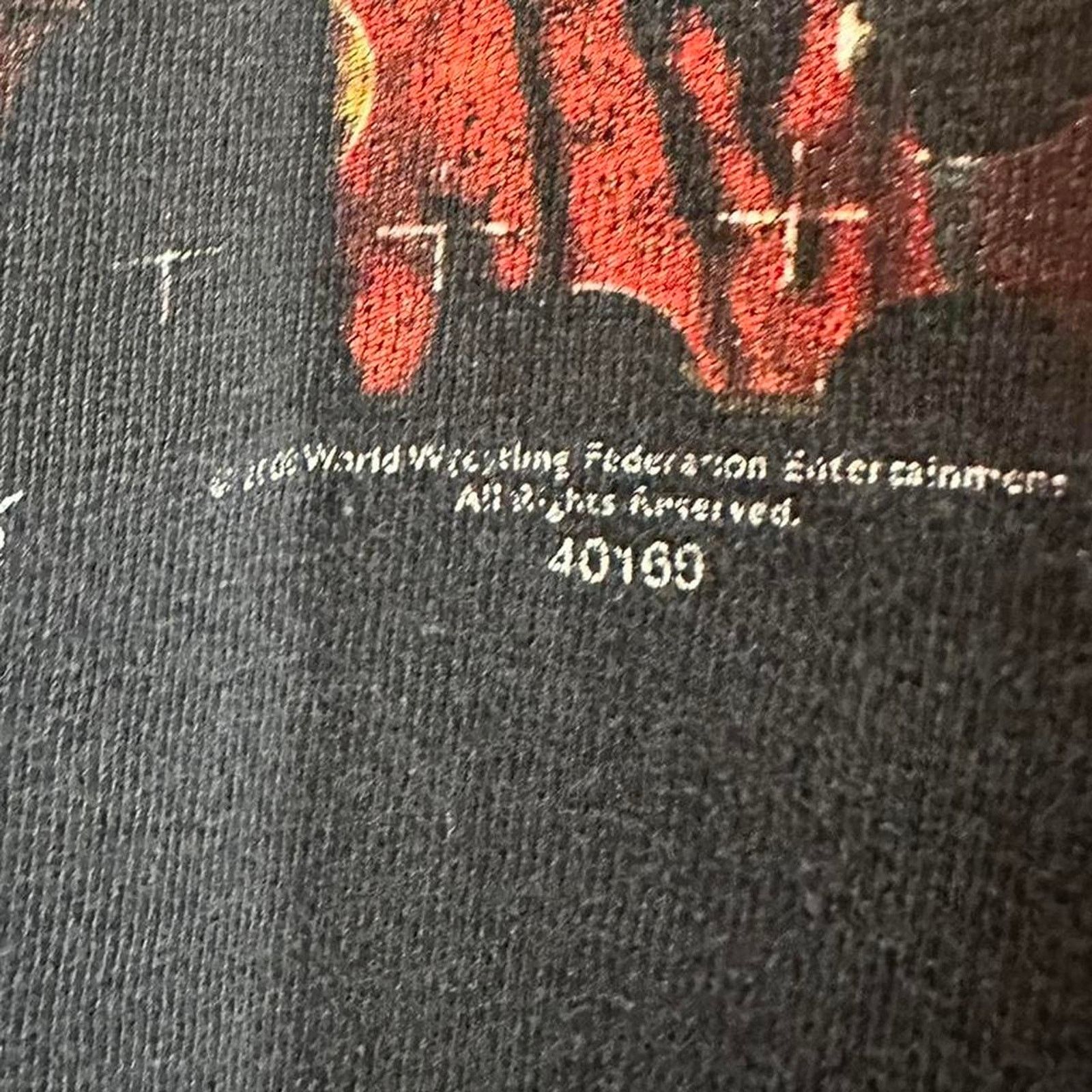 Vintage × WCW/nWo × WWF Vintage The Rock WWF Shirt Size US XL / EU 56 / 4 - 3 Thumbnail