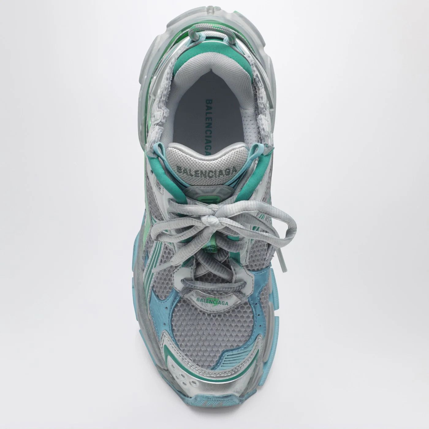 Balenciaga o1d2blof0426 Runner Sneakers in Multicolor Size US 7 / IT 37 - 3 Thumbnail