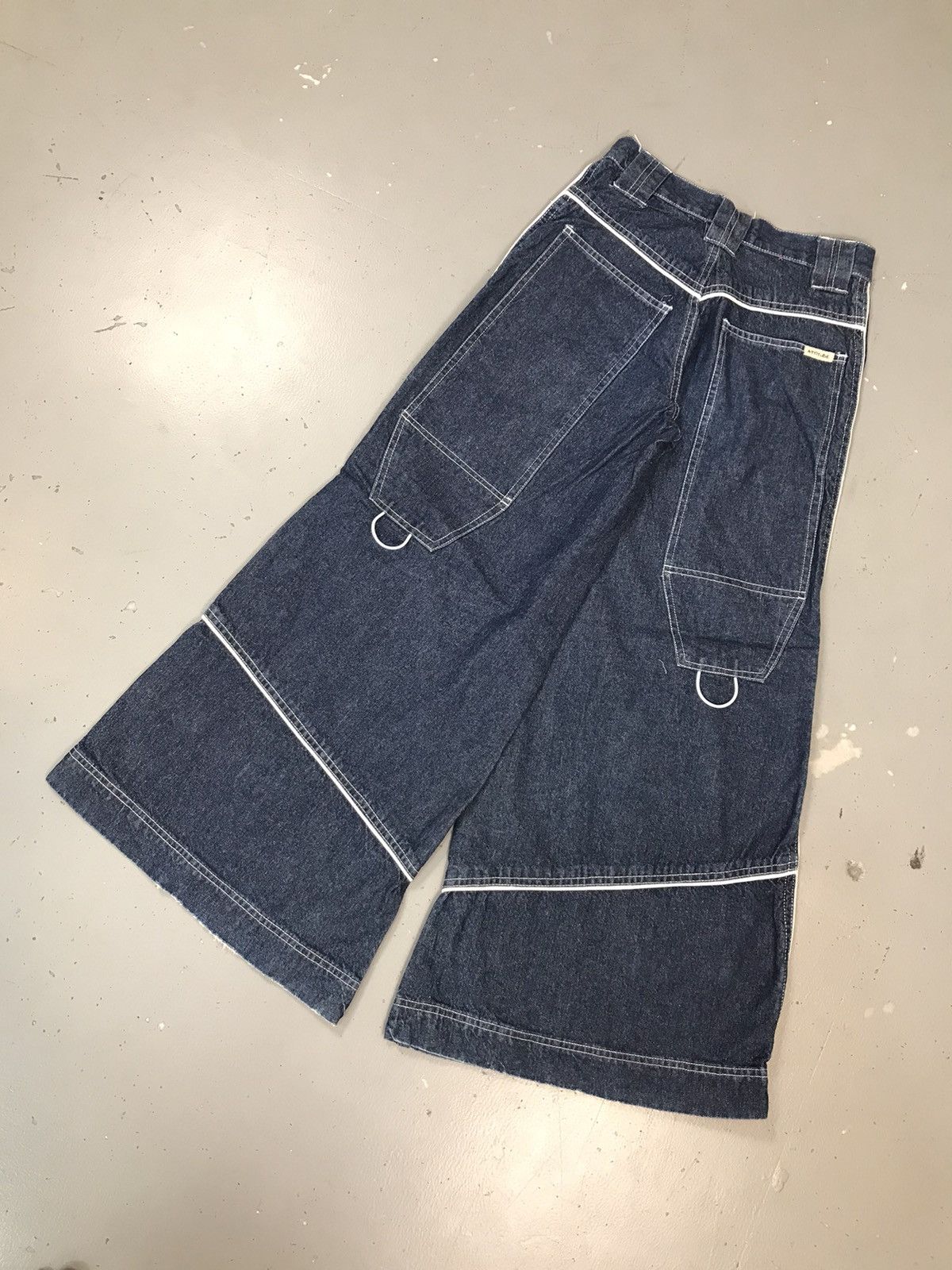 JNCO × Southpole × Vintage Vintage attitude big pocket fashionable flared denim Size 24" / US 00 / IT 34 - 8 Thumbnail