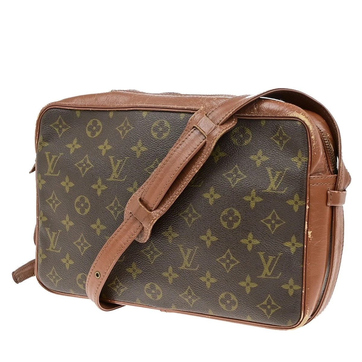 Louis Vuitton Monogram Sac Bandouliere 30 Shoulder Bag in Brown, Women's