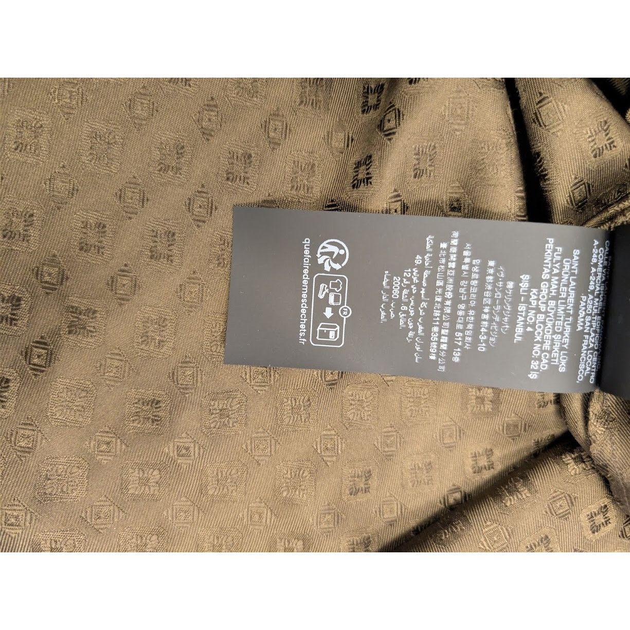 Saint Laurent Paris o1rshd1 Button Shirt in Brown Size US S / EU 44-46 / 1 - 21 Thumbnail
