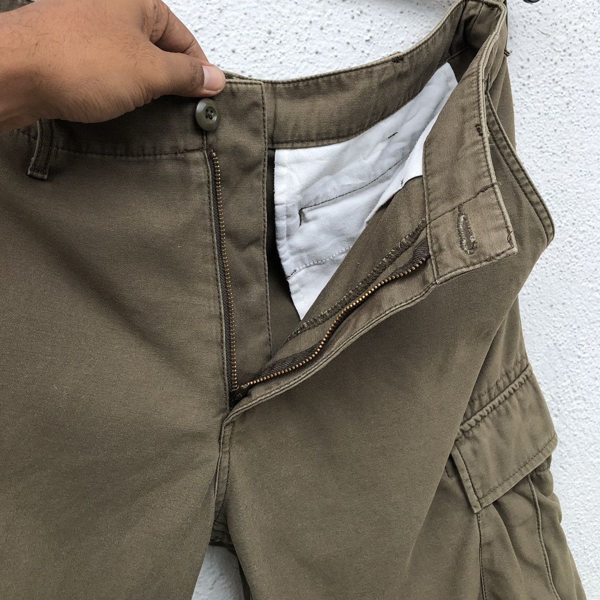 Alpha Industries Vintage Alpha Industries Inc Cargo Short Pant Size US 34 / EU 50 - 8 Thumbnail