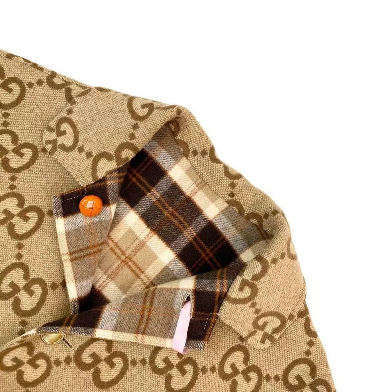 Gucci Gucci Wool old flower full print double-sided wool coat Size XS / US 0-2 / IT 36-38 - 5 Thumbnail