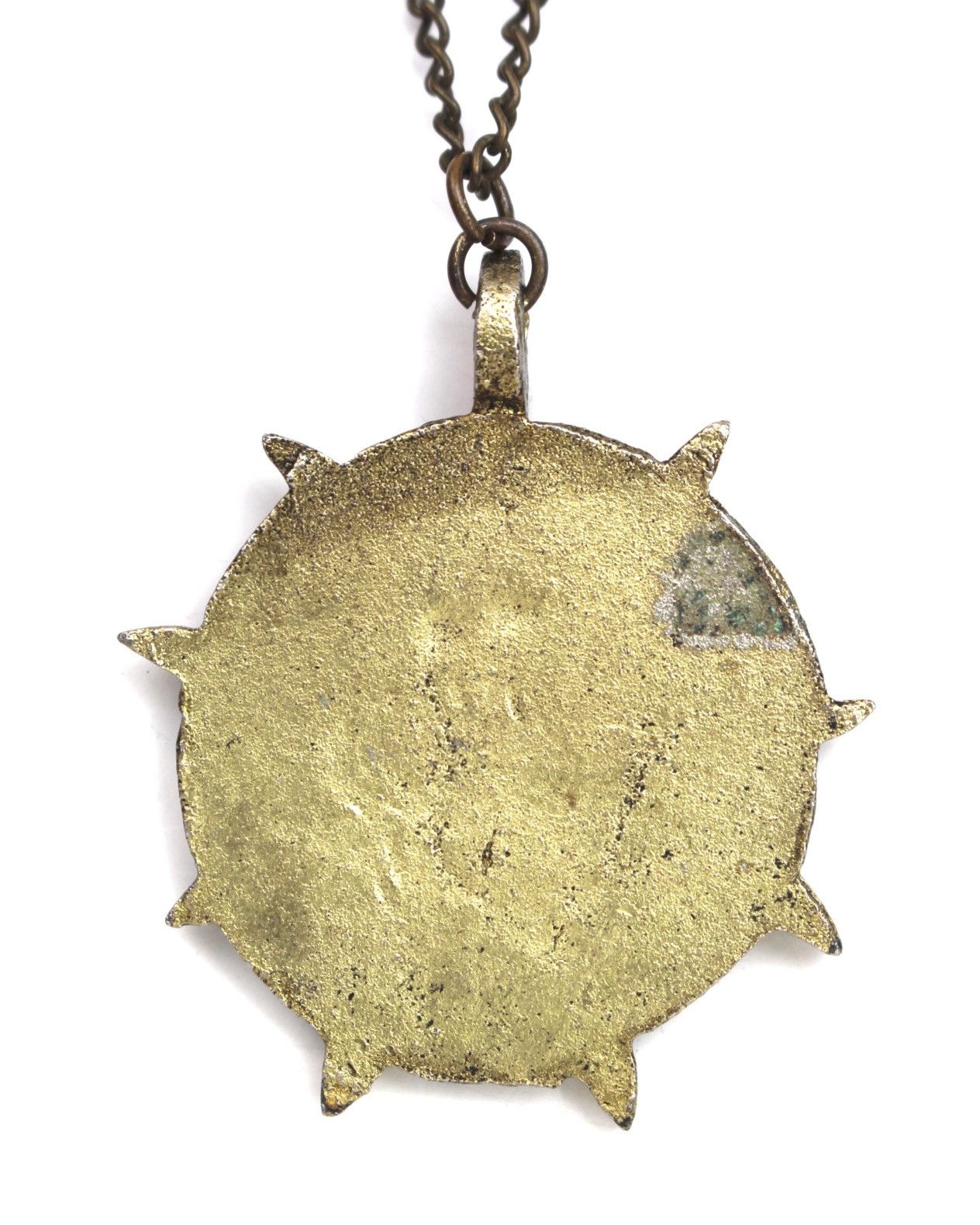 Hysteric Glamour 2000S JAPANESE MADE SUN FACE & STARS MEDALLION NECKLACE Size ONE SIZE - 4 Thumbnail