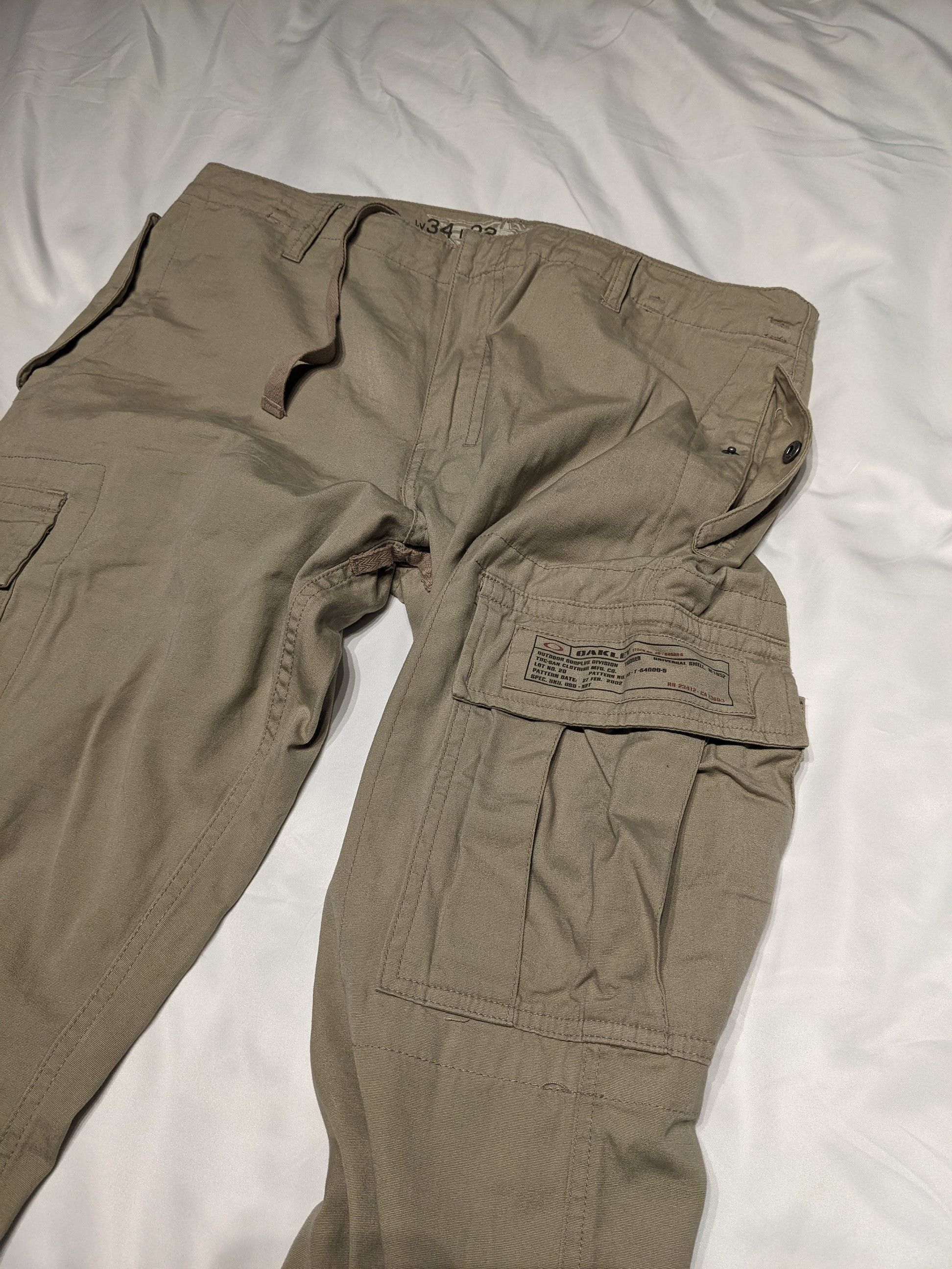 Oakley Vintage Oakley Cargo Pants men's 34 32 Size US 34 / EU 50 - 2 Thumbnail