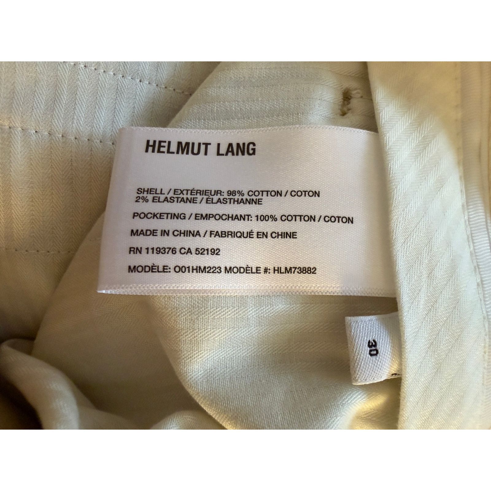 Helmut Lang Helmut Lang NWT Men's Khaki Carpenter Short Size US 30 / EU 46 - 4 Thumbnail