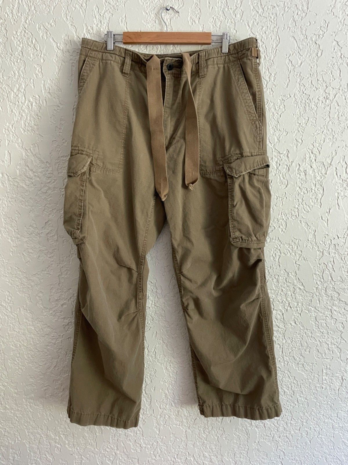 Polo Ralph Lauren 🔥 Ralph Lauren Polo Jeans® RARE Vintage Ripstop Cargo Pants Size US 38 / EU 54 - 1 Thumbnail