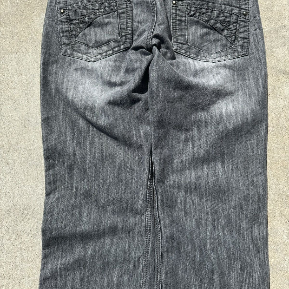 Helix × JNCO × Southpole Vintage 90s Vertical Denim Black Skater Helix Jeans 36 Size US 36 / EU 52 - 5 Thumbnail