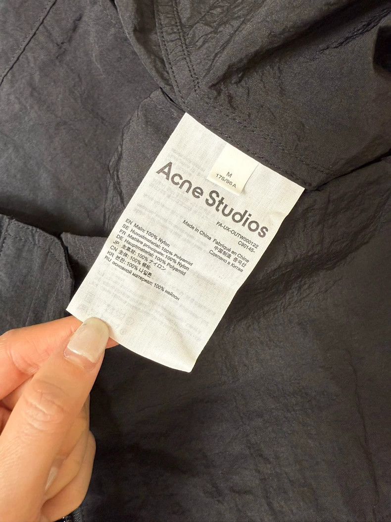 Acne Studios acne studios Black sunscreen jacket 2504-Nextarrow Size US M / EU 48-50 / 2 - 6 Thumbnail