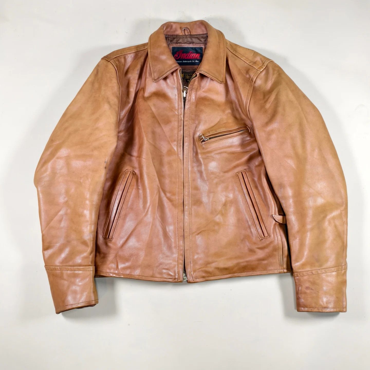 80s Sears Single Riders Jacket, Size 42 80's Vintage Single Riders