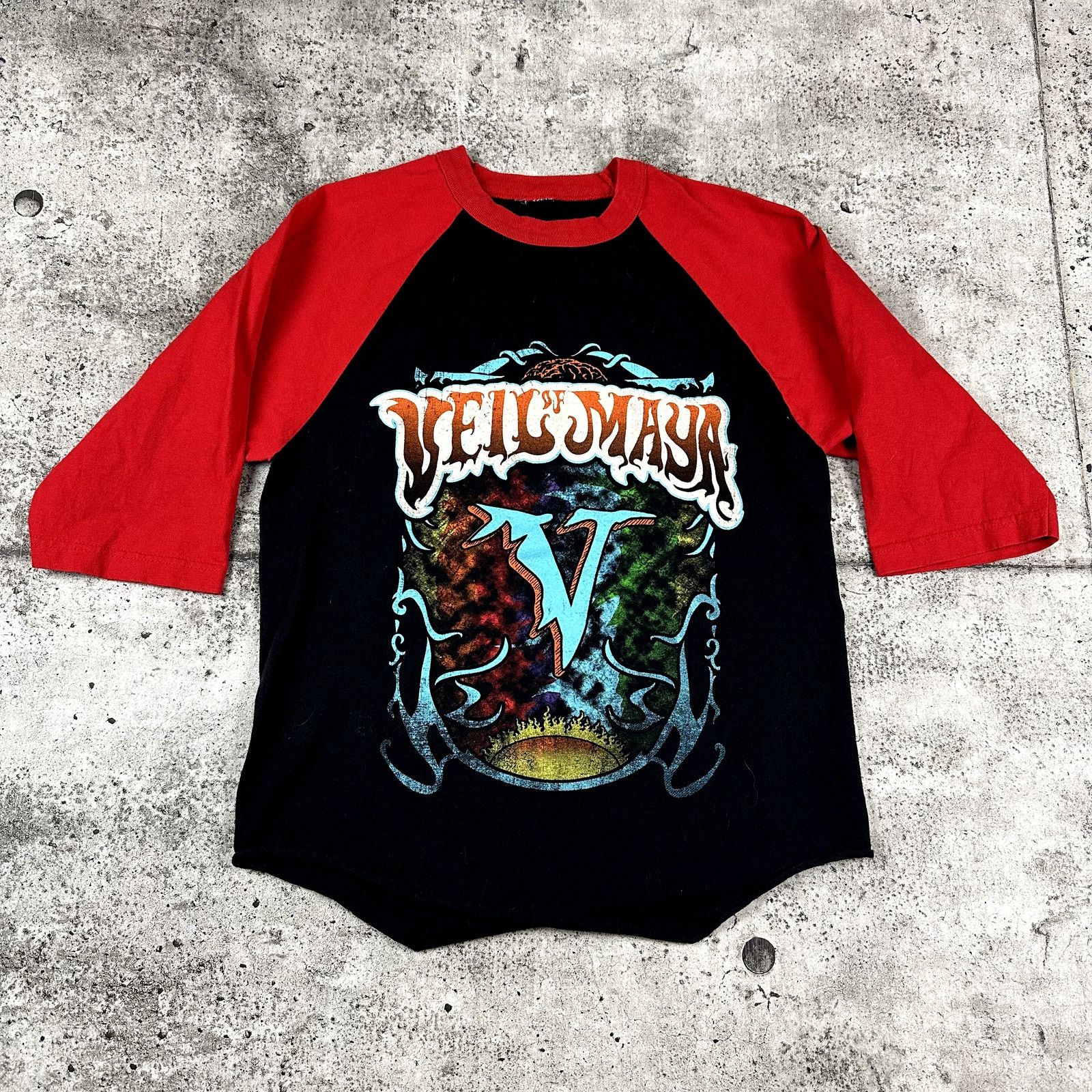 Vintage Veil Of Maya Shiert Baseball Tee Size Medium Size US M / EU 48-50 / 2 - 1 Thumbnail