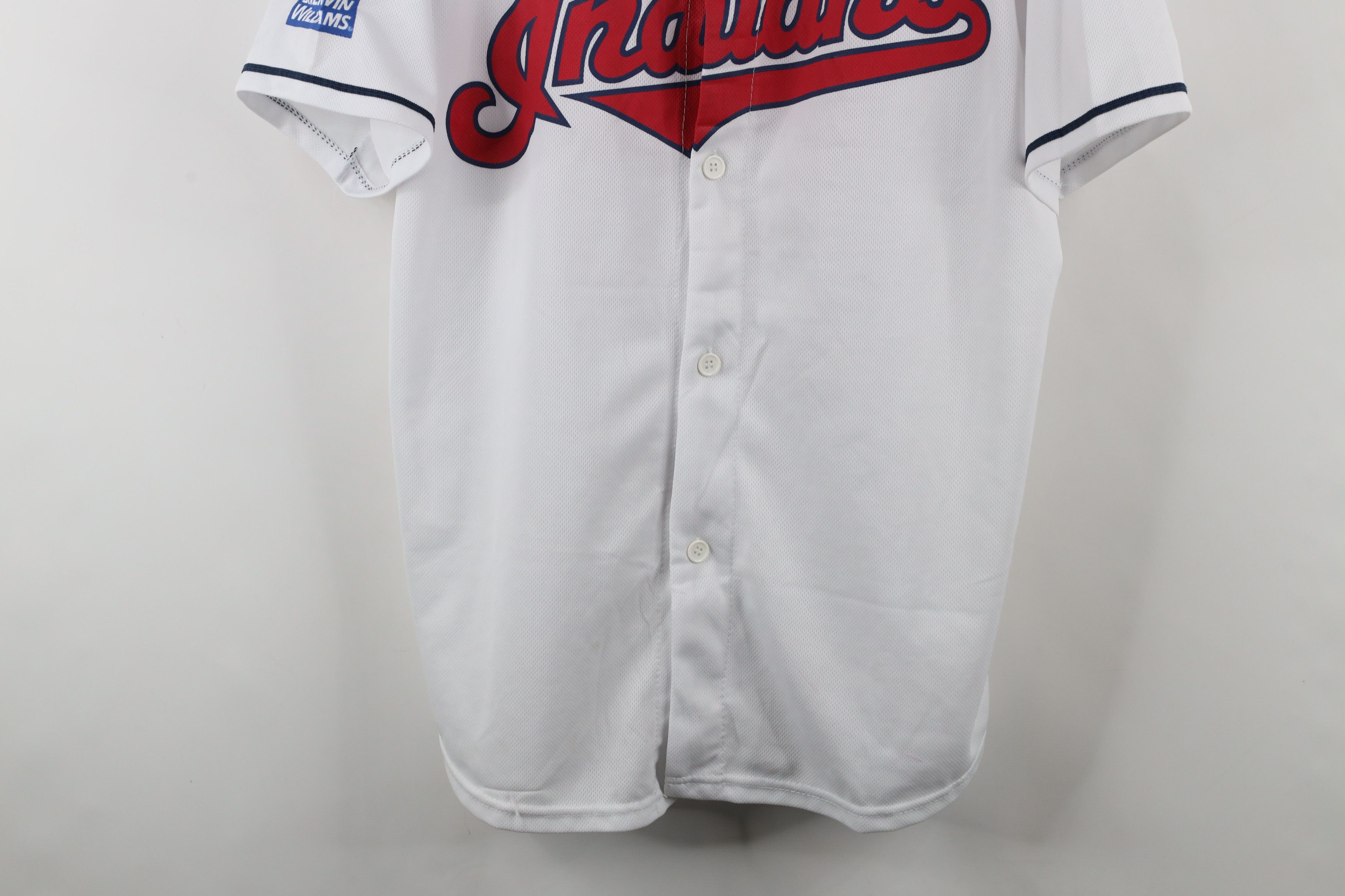 Vintage Vintage Cleveland Indians Baseball Jersey White Polyester Size US XL / EU 56 / 4 - 3 Thumbnail