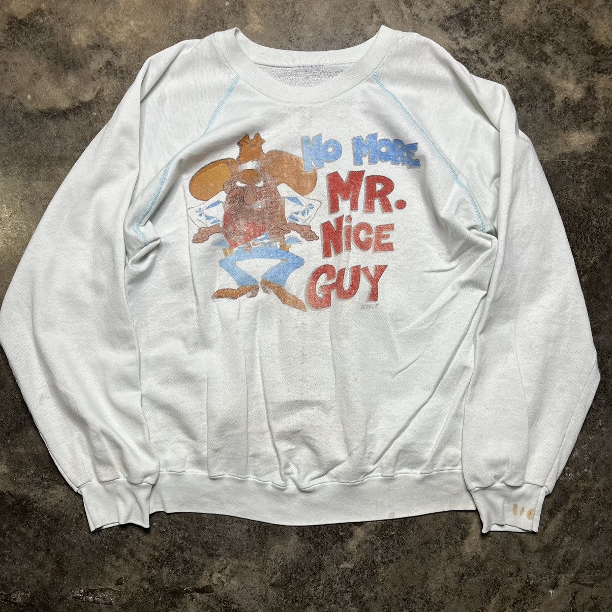 Vintage vintage 70s yosemite sam no more me nice guy sweatshirt Size US XL / EU 56 / 4 - 3 Thumbnail
