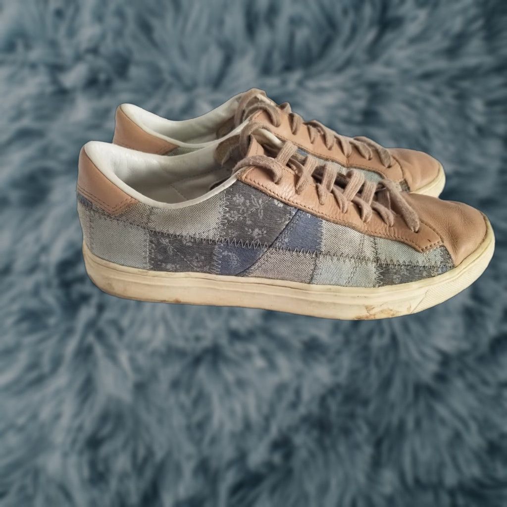 Onitsuka Tiger Onitsuka Tiger Lawnship 2.0 Mens Brown Plaid SAMPLE size 8 Sneaker Athletic Men 2012 Pink Size US 8 / EU 41 - 1 Thumbnail