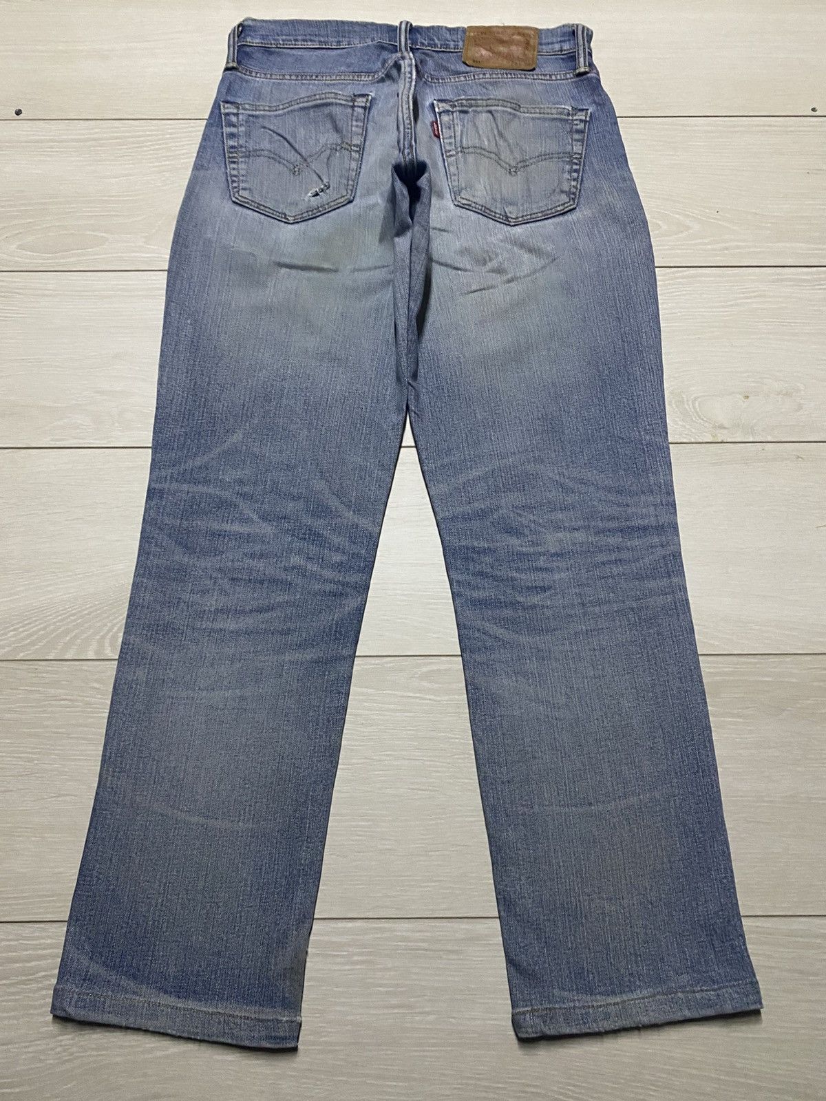 Levi's Levis 511 Y2K Faded Wash Distressed Jeans Size US 30 / EU 46 - 2 Thumbnail