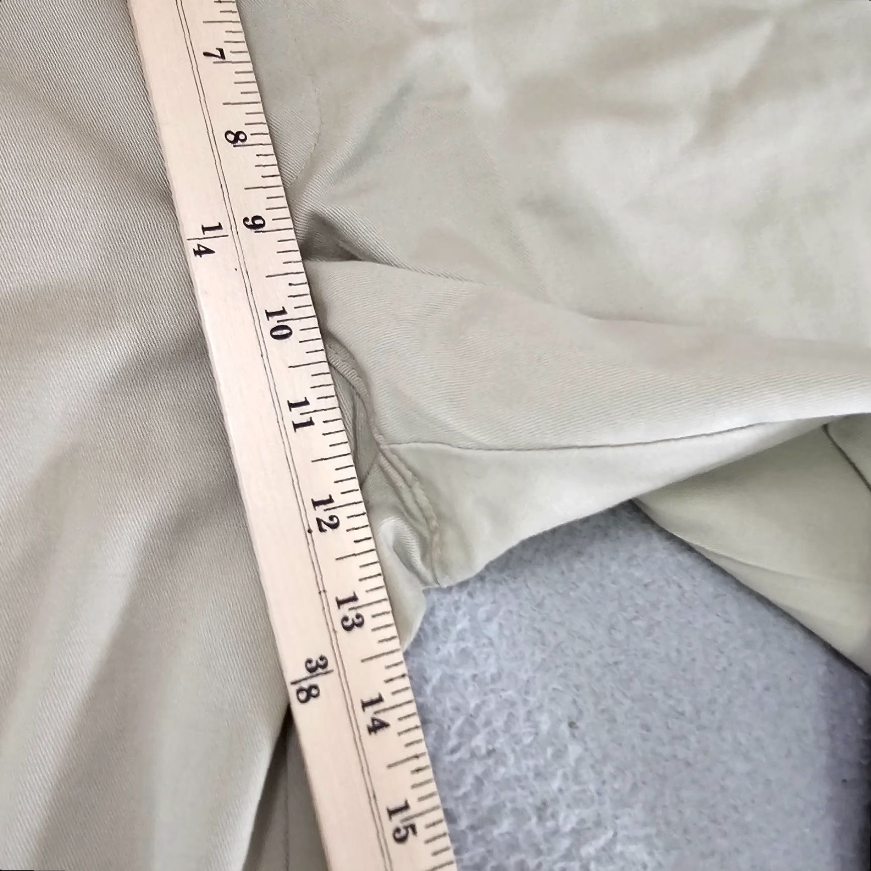 Vintage St. John's Bay Pants Mens Size 32x31 Khaki Relaxed Fit Chino Flat Front 100% Cotton Size US 32 / EU 48 - 4 Thumbnail