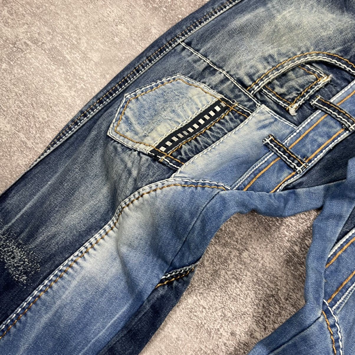 Japanese Brand Kosmo Lupo Multi-Pocket Designer Japanese Jeans Size US 36 / EU 52 - 9 Thumbnail