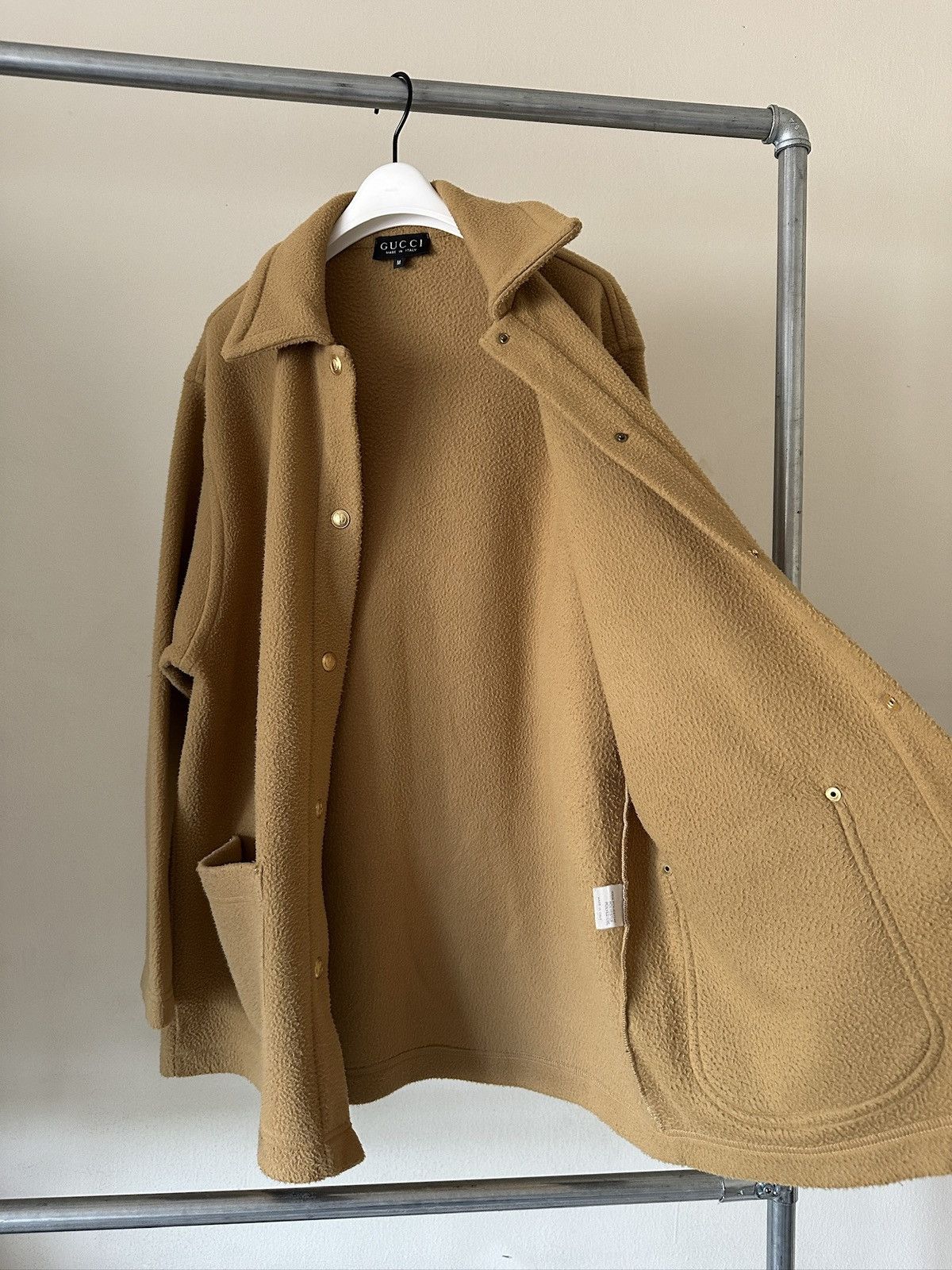 Gucci 1990 Gucci Tom Ford Fleece Jacket Size US M / EU 48-50 / 2 - 6 Thumbnail
