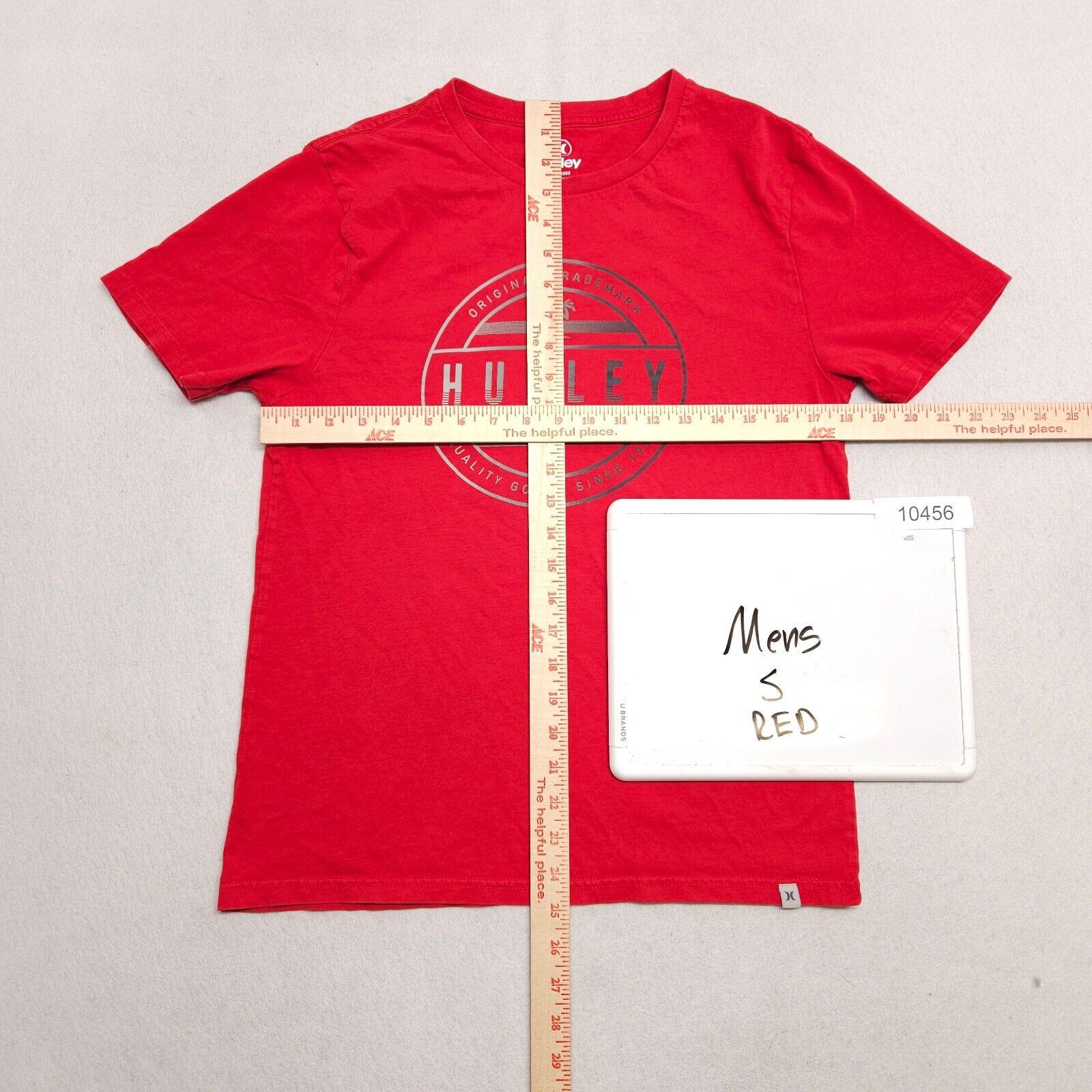 Hurley Hurley Casual Pullover Graphic T-Shirt Adult Mens Size S Red Size US S / EU 44-46 / 1 - 5 Thumbnail