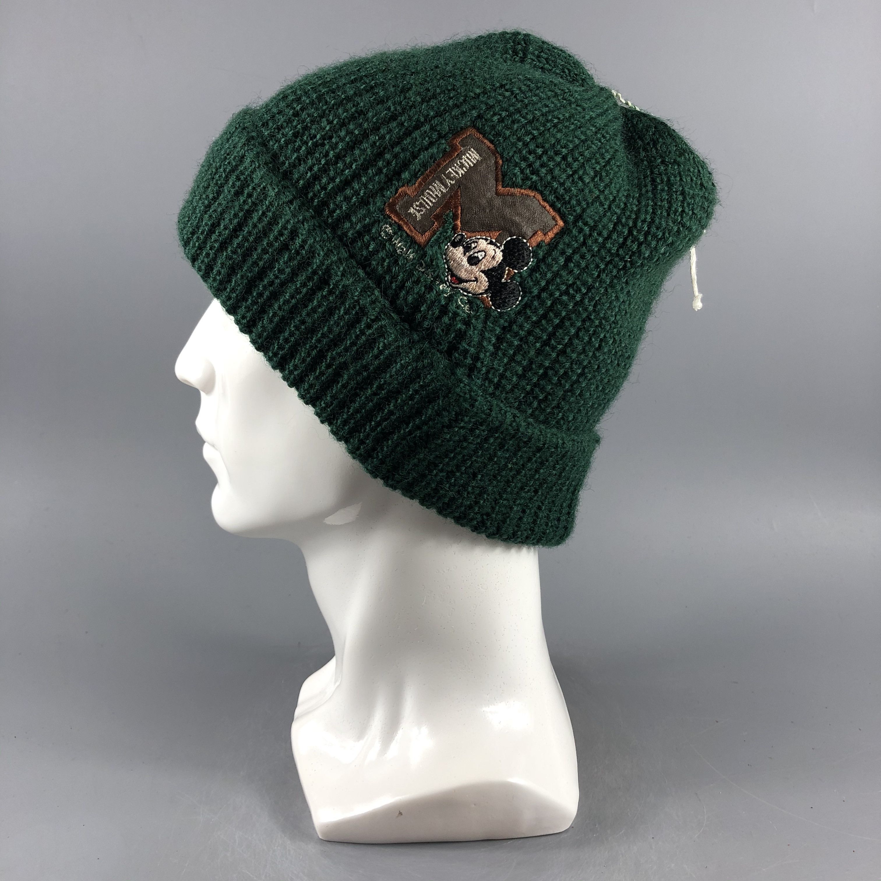 Mickey Mouse × Vintage Mickey Mouse Beanie Snow Hat Snow Cap -D343 Size ONE SIZE - 1 Thumbnail