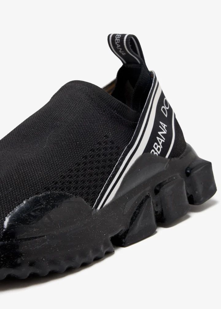Dolce & Gabbana o1y0925 Sock Low-Top Sneakers in Black/White Size US 5.5 / IT 35.5 - 3 Thumbnail