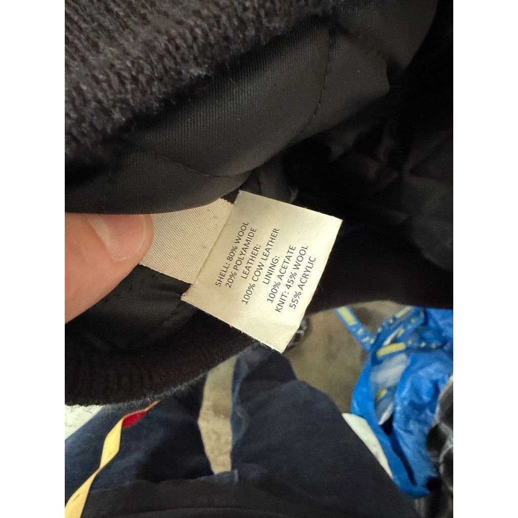Reigning Champ Reigning Champ x Golden Bear Albany Black Varsity Jacket Size US XL / EU 56 / 4 - 7 Thumbnail