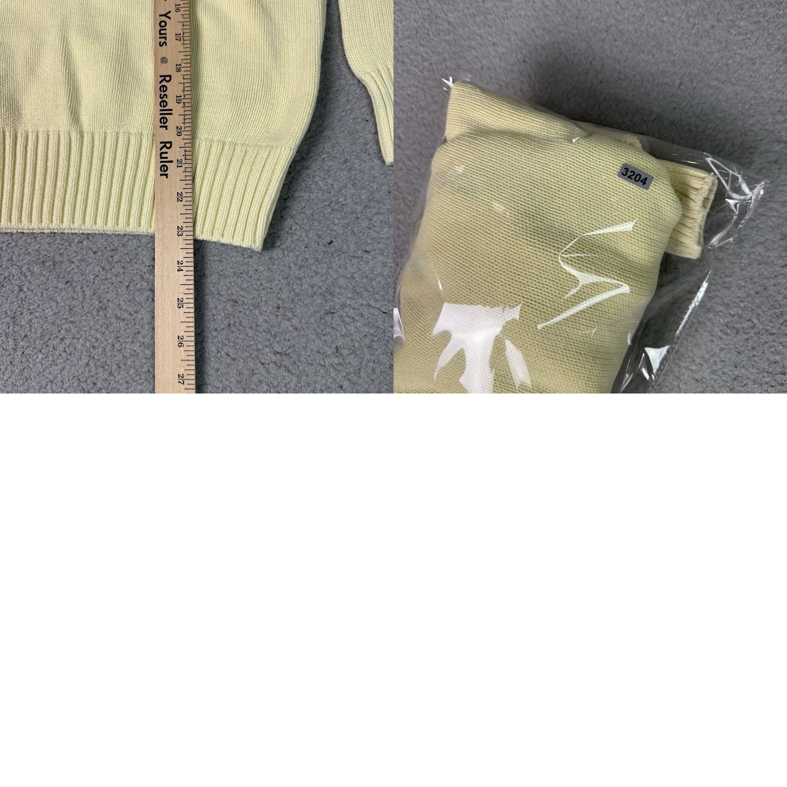 Vintage VINTAGE L.L. Bean Sweater Womens Large Yellow Pullover Tight Knit Cotton Fisherman Crew Neck Cable Knit 80s 90s Womens Size L / US 10 / IT 46 - 9 Thumbnail