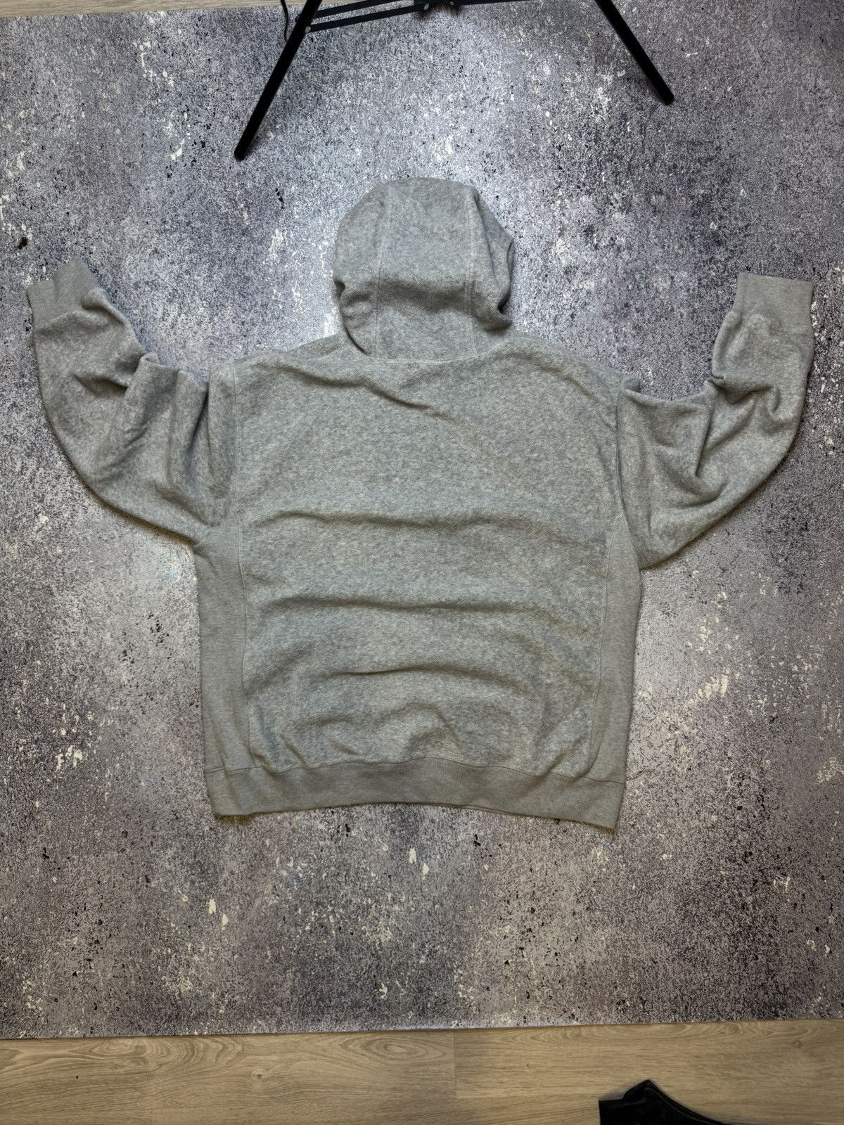 Gap × Vintage 💥CRAZY GAP FLEECE HOODIE YEEZY STYLE BIG LOGO Size US XL / EU 56 / 4 - 13 Thumbnail