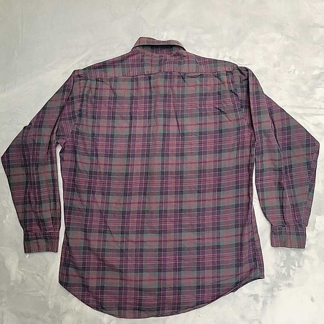 Abercrombie & Fitch VINTAGE Abercrombie & Fitch Shirt Mens XL Green Plaid Flannel Leather Shoulder Patch Shirt Mens XL Green Plaid Flannel Leather Shoulder Patch Size US XL / EU 56 / 4 - 5 Thumbnail