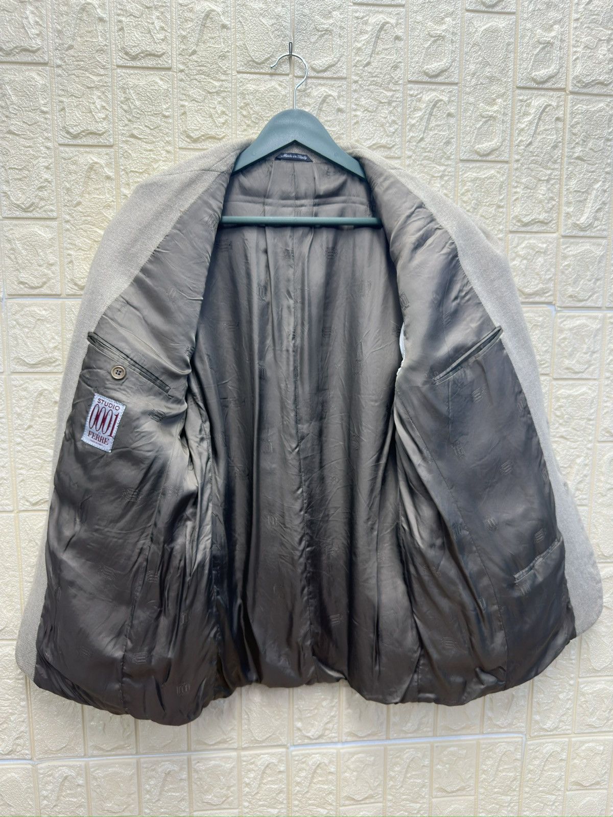 Ferre Vintage Studio 0001 By Ferre Blazer Jacket MJ118 Size 38S - 4 Thumbnail