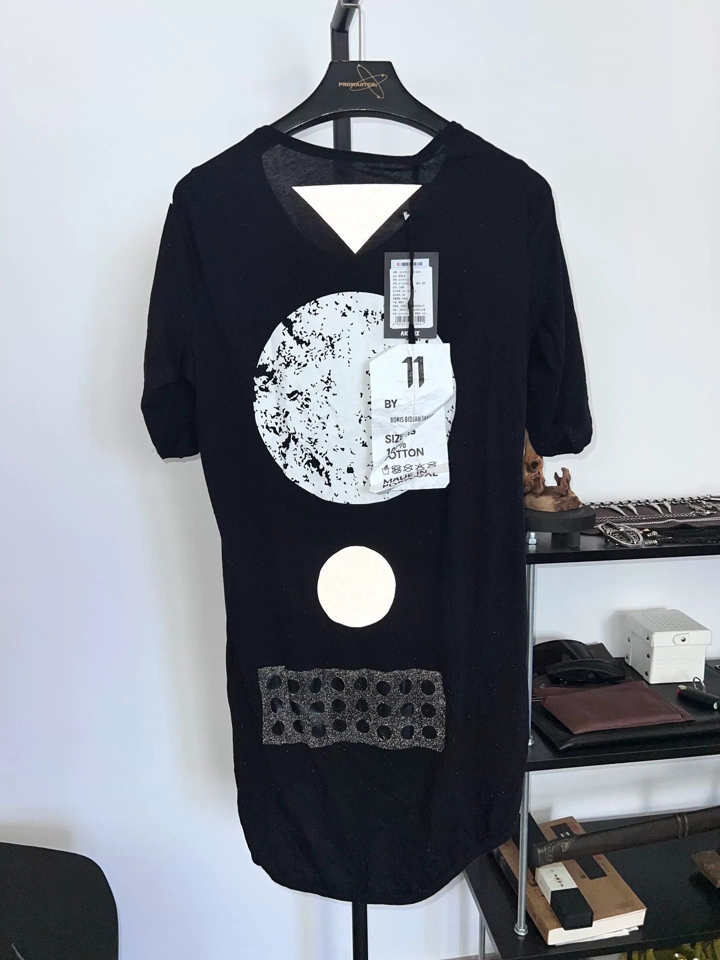 11 By Boris Bidjan Saberi Boris Bidjan Saberi 11by BBS 3M Reflective T-Shirt Size US XS / EU 42 / 0 - 1 Thumbnail