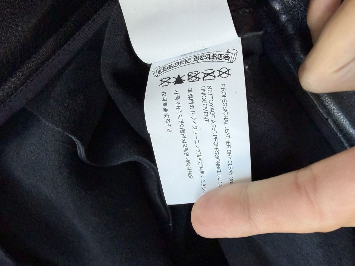 Chrome Hearts Chrome Hearts Articulated Leather Cargo Pant Baggy Devil Dog Size US 31 - 11 Thumbnail