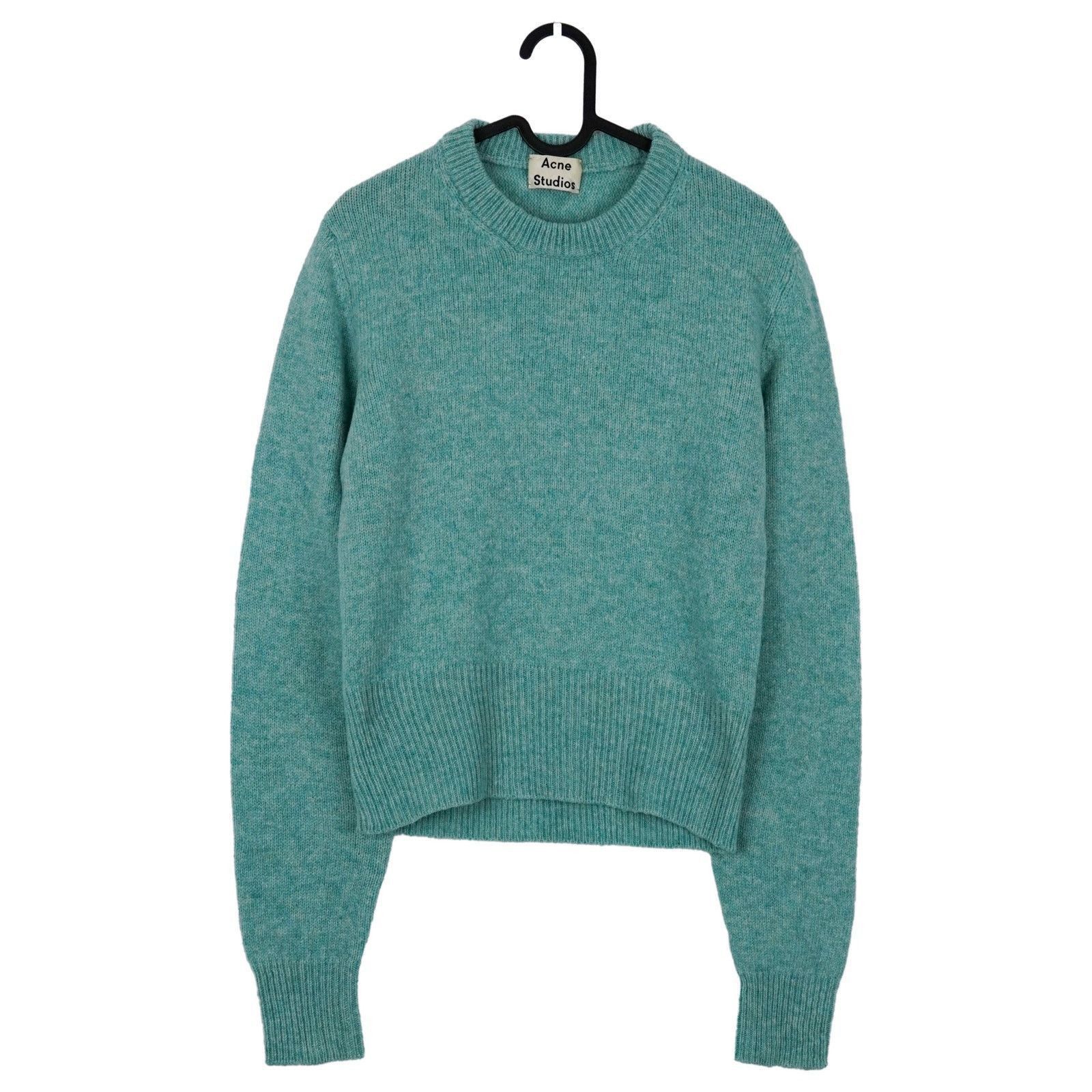 Acne Studios Acne Studios AW15 Henrietta Shet Mint Lambswool Sweater Size M / US 6-8 / IT 42-44 - 1 Thumbnail