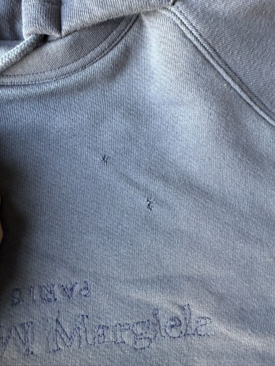 Maison Margiela BRAND NEW MAISON MARGIELA REVERSE-LOGO COTTON HOODIE SIZE L Size US L / EU 52-54 / 3 - 6 Thumbnail