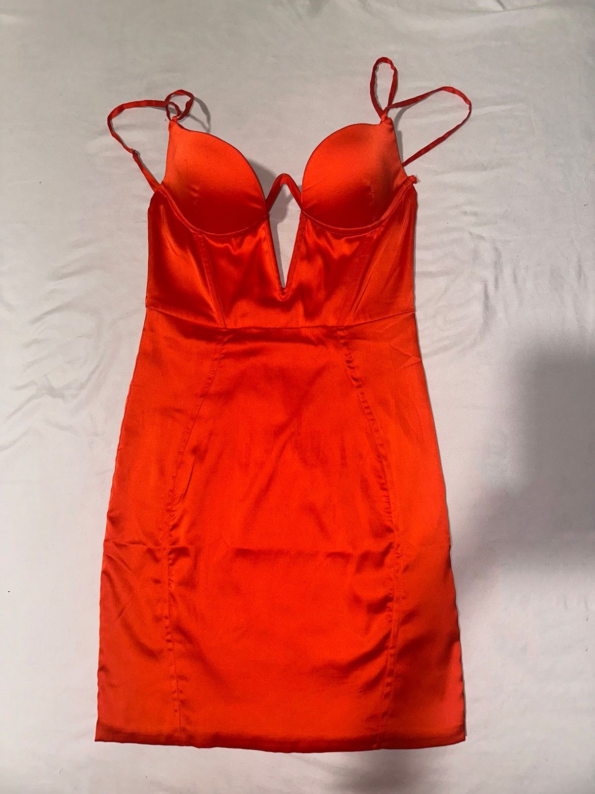 Other Orange Oh Polly mini bodycon dress Size XS / US 0-2 / IT 36-38 - 4 Thumbnail