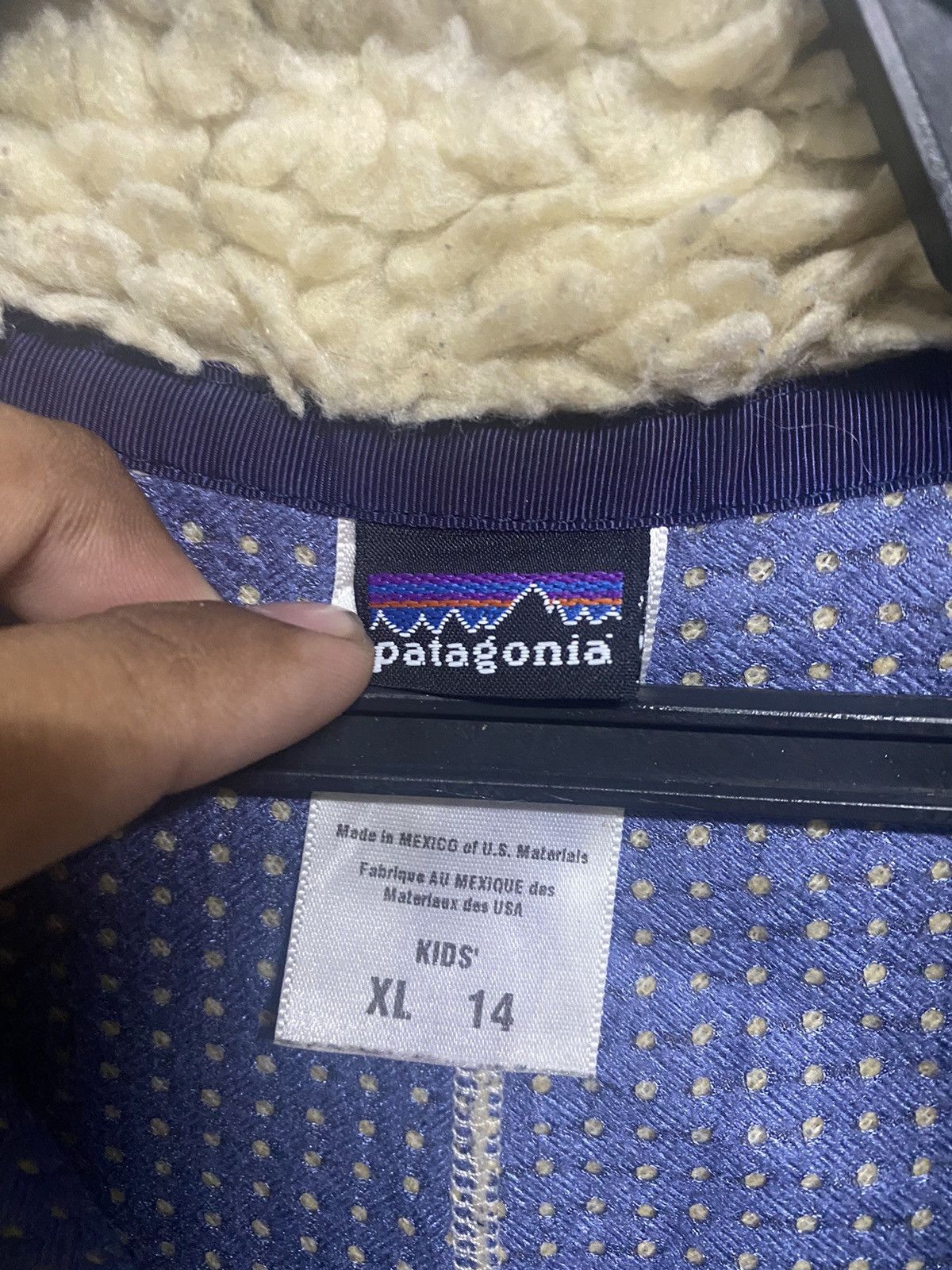 Patagonia × Vintage Vintage Patagonia Retro-X Deep Pile Fleece Jacket Size US M / EU 48-50 / 2 - 4 Thumbnail