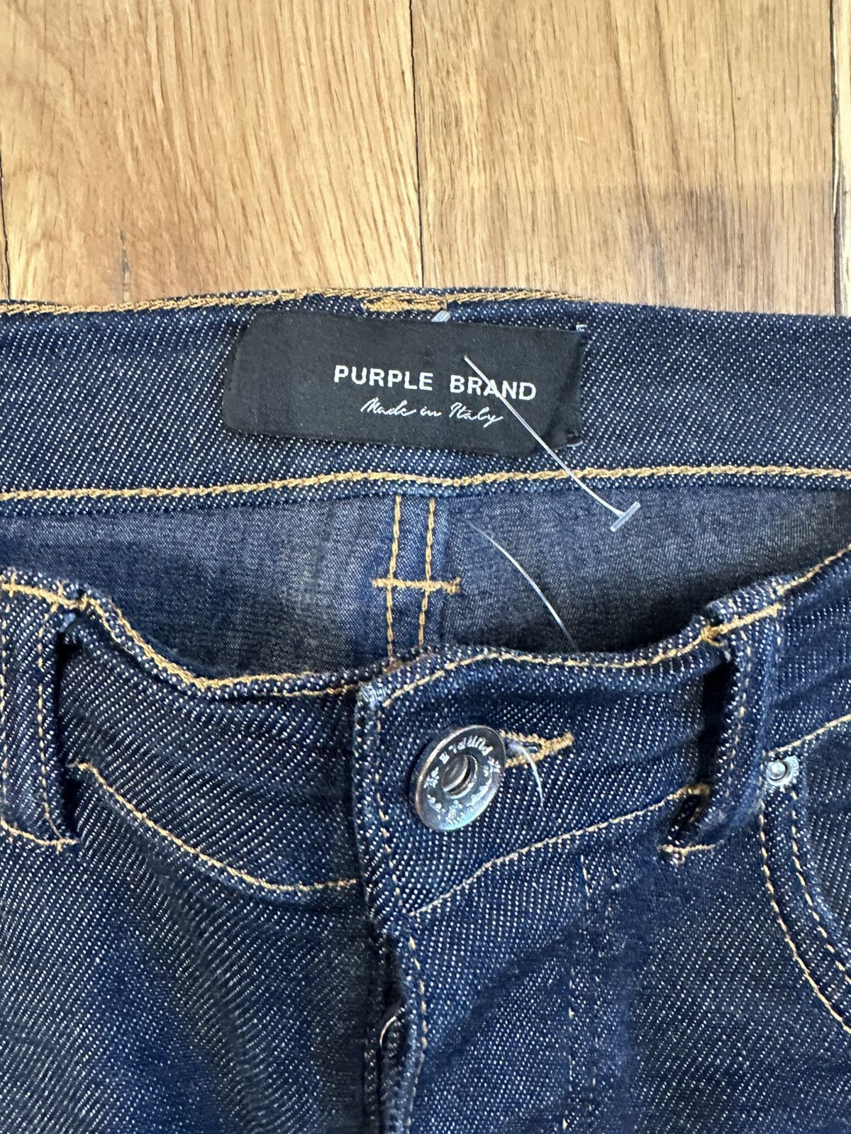 Purple Brand Purple Brand LE Dark Blue Denim Jeans Size 32 Size US 32 / EU 48 - 3 Thumbnail