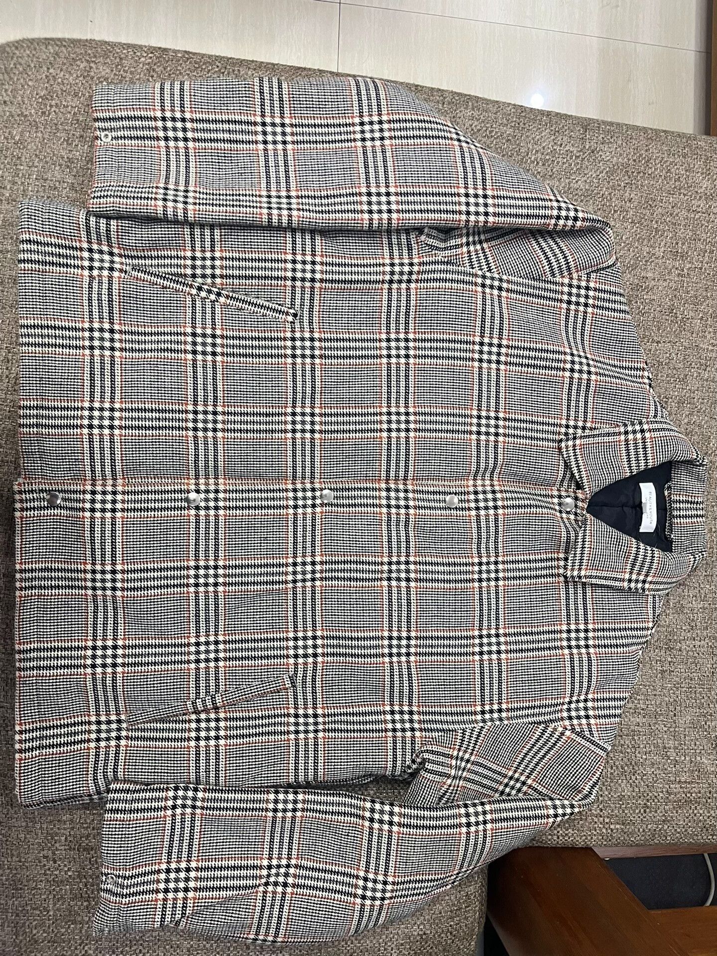 BEAUTY&YOUTH Beauty&Youth Plaid Cotton Jacket Size US XL / EU 56 / 4 - 1 Thumbnail
