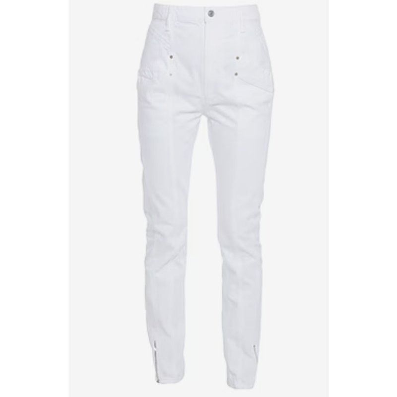 Isabel Marant Isabel Marant pants white size 6 Size 28" / US 6 / IT 42 - 1 Thumbnail