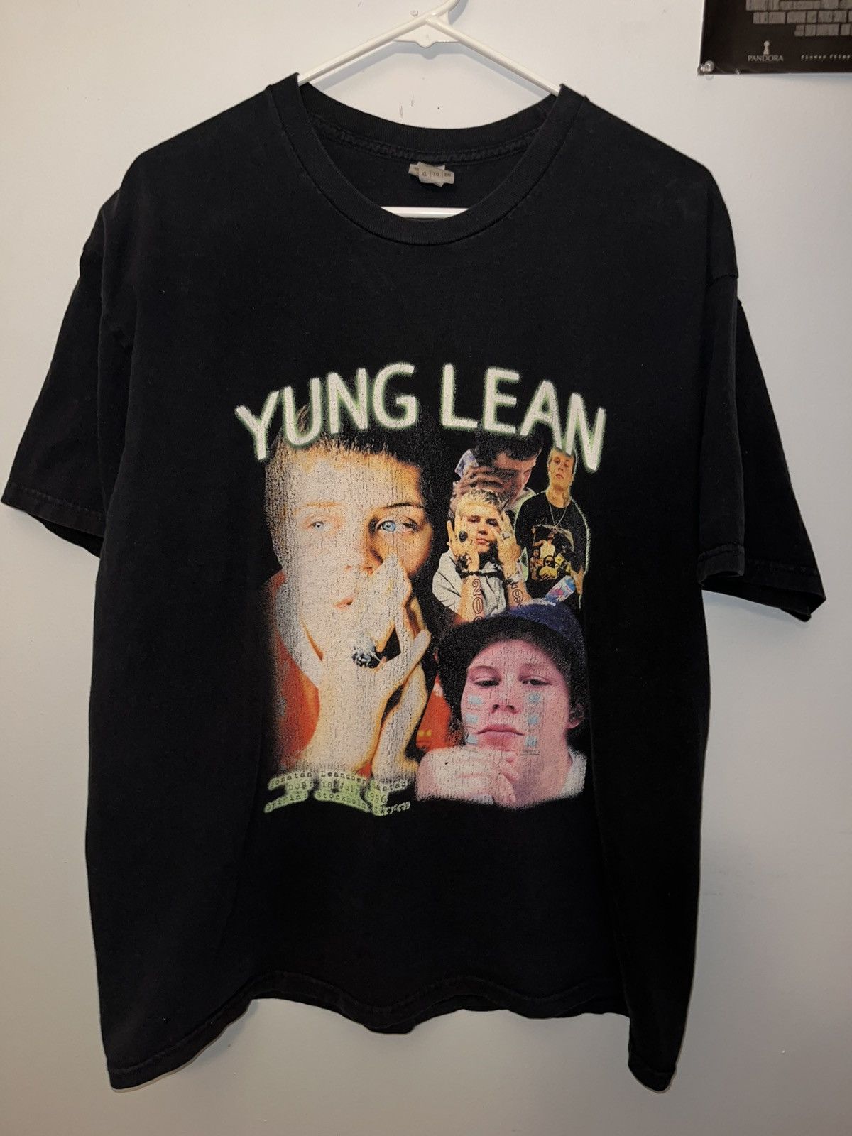 Drain Gang × Yung Lean Yung Lean Rap Tee Lil Pauer XL Size US XL / EU 56 / 4 - 1 Thumbnail