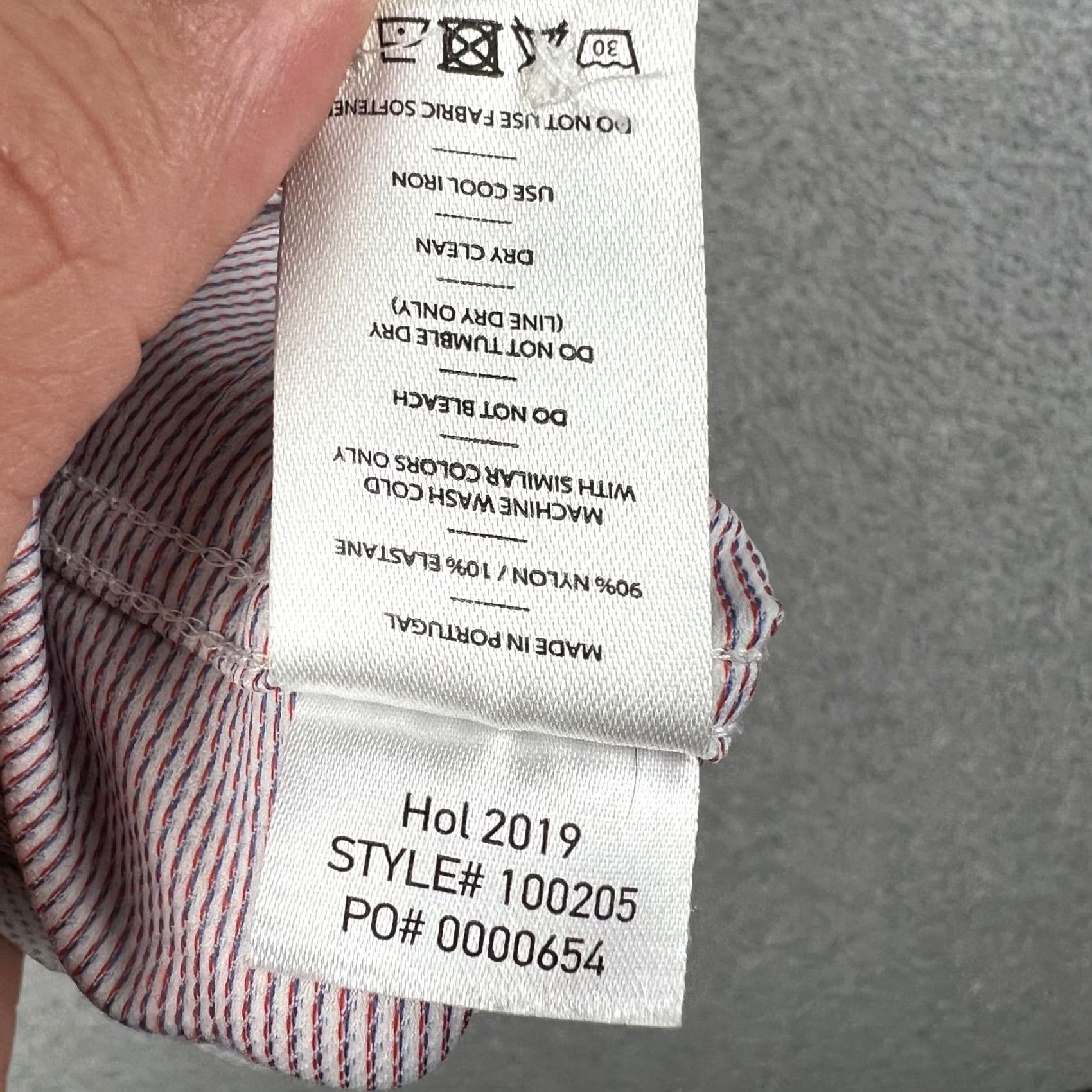 Rhone Rhone Commuter Shirt Stretch Long Sleeve XL Mens White Pattern Performance Size US XL / EU 56 / 4 - 5 Thumbnail