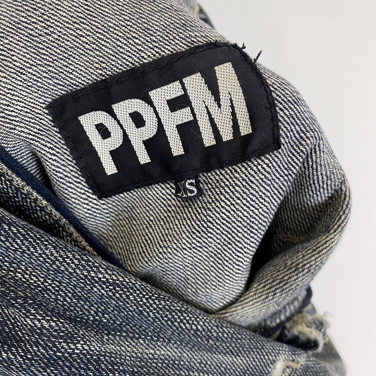 Japanese Brand ✨PPFM multi zipper inspired Undercover jeans Size US 31 - 10 Thumbnail