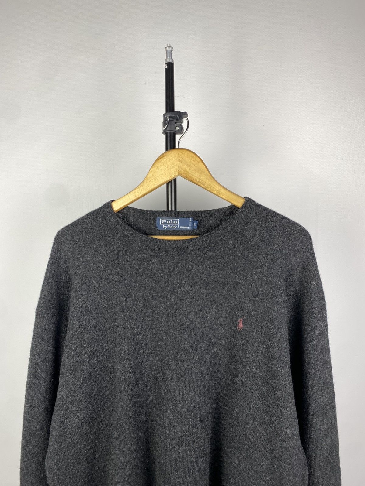 Polo Ralph Lauren × Vintage Vintage 90s Polo Ralph Lauren Wool Crewneck Sweater Pullover Size US XL / EU 56 / 4 - 3 Thumbnail