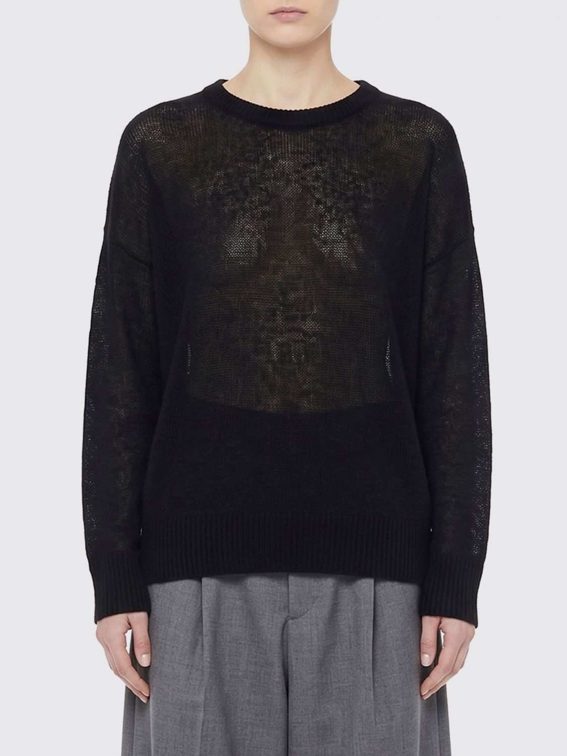 Balenciaga Balenciaga Sweater Woman Black Size S / US 4 / IT 40 - 1 Thumbnail